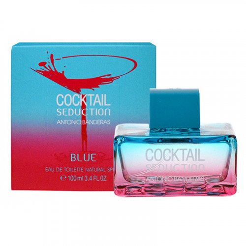 Antonio Banderas Cocktail Seduction Blue for Women EDT 100 ml spray