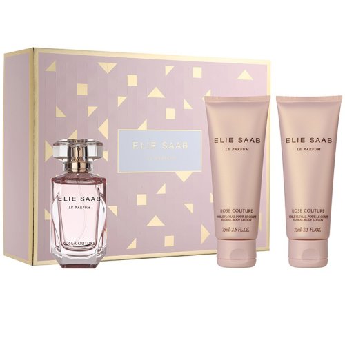 Elie Saab Le Parfum Rose Couture НАБОР (3) EDT 50 ml + B/L 75 ml + B/L75 ml