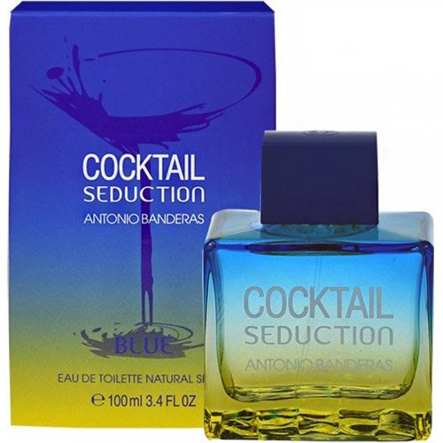 Antonio Banderas Cocktail Seduction Blue For Men EDT 100 ml spray