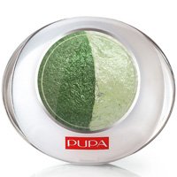 Pupa Luminys Duo двойные тени для век тон №51 Green-Golden Green/Зеленый-Нежно-зеленый