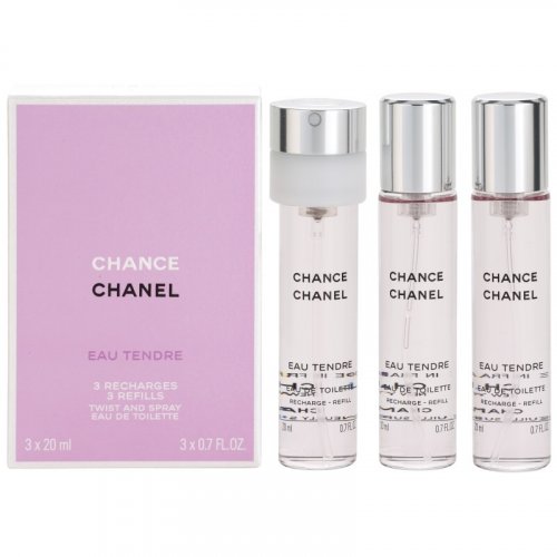 Chanel Chance EDT 3*20 ml spray (3 запаски) прим'ятий 