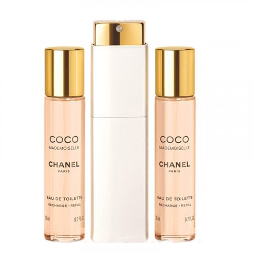 Coco Mademoiselle EDT 20 ml spray + 2 запаски 