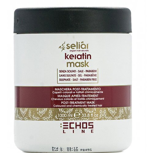 Echosline Seliar Keratin Mask Кератинова Маска для Волось 1000 ml 