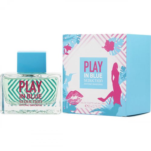 Antonio Banderas Play In Blue Seduction for Women EDT 80 ml spray