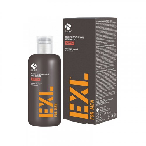 BAREX B0462 Шампунь против выпадения волос с эффектом уплотнения EXL for Men 250 ml
