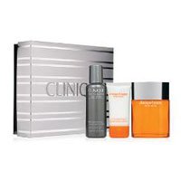 Clinique Happy For Men НАБОР (3) EDC100+AFSH BALM50+SHAVING GEL40 with aloe